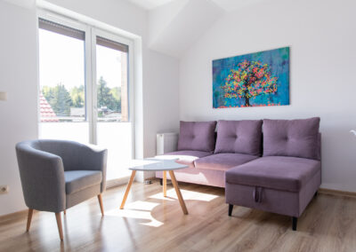 Apartamenty Polanica Zdrój Salon fiolet